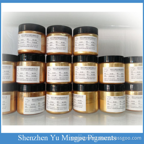 Shenzhen Wholesale Golden Mica Pearl Pigment